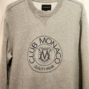 Club Monaco Heritage Crest Sweatshirt M